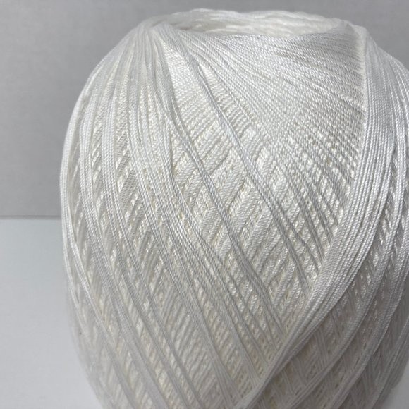 3 Aunt Lydia's Classic Crochet Thread Jumbo White - Picture 2 of 8